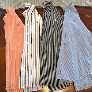 Polo boys youth dress shirts size XL. Like new.